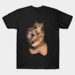 Funny Hamster Shirt, Hamster Meme Shirt, Cute Hamster Dank Meme Quote Shirt Out of Pocket Humor T-Shirt